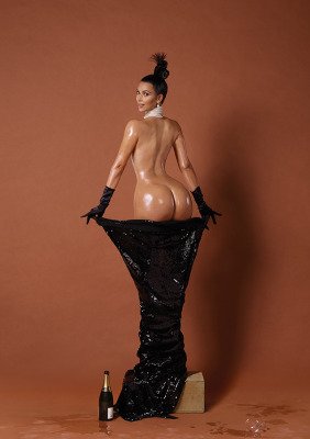Kim Kardashian NAKED photoshoot pic 2