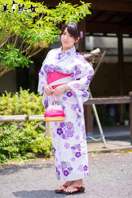 sexy hot geisha with kimono