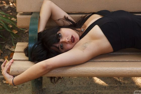 Provocative photos of sexy woman Amber Santos 6