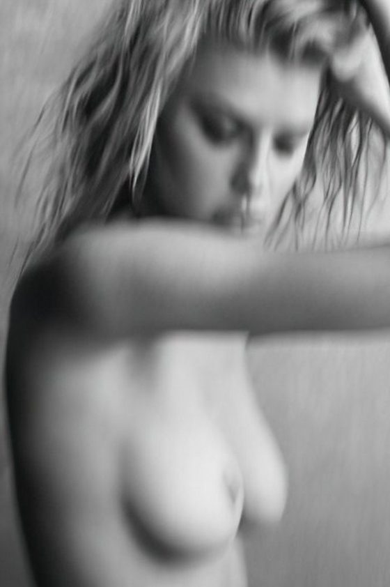 hot celebrity tits naked model shot 2