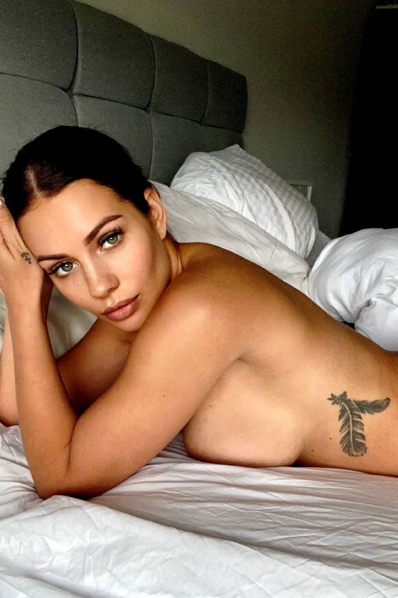 seductive Nude model with big tits nude 1