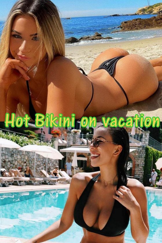Celeb models and babes with hot bikinis on their vacations (21 photos)