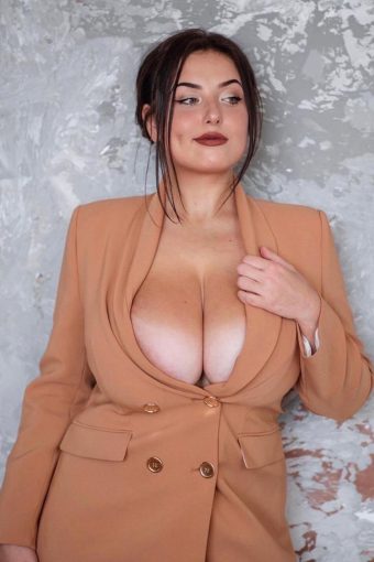 young influencer with big boobs