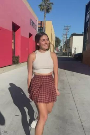 sexy hot girl with mini skirt