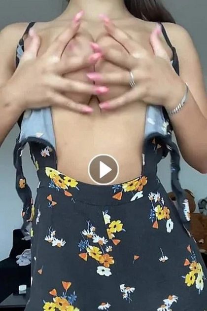 21 yo Latina exposing her perkiest tits (gif)