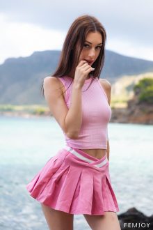 FemJoy – Sexy Shania Vega in Seaside Story (gallery)