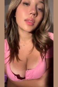 Dark nipples exposed (short video)