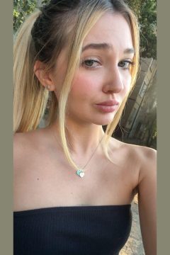 sexy petite girl with no panties under tight strapless mini dress