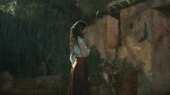 nude scene with Italian actress Tecla Insolia exposing her natural tits in The Art of Joy S01E04, released in 2024.