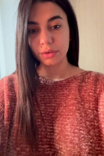 Busty Babe Dressed to Undress NSFW Reveal