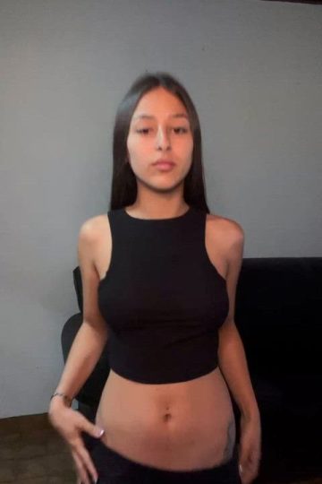 Homy Fit Tease: Naked tits and ass exposed by a young amateur girl