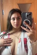 Big saggy breasts MILF homemade selfie - premium XXX poster