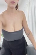 Real amateur woman showing off big boobs with huge areolas - intense gif peview