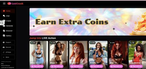 What Is LustCrush? Everything to Know About This AI Companion Platform 6 lustcrush-ai-girls-1