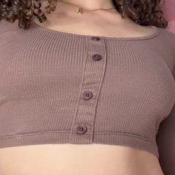 19 yo petite amateur babe reveals her natural tits - short video frame
