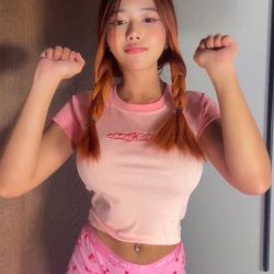 Asian On/Off challenge showing young big tits - viral porn poster