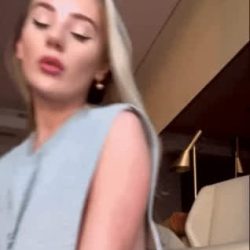 Adorable young woman reveals beautiful big tits - trending snapshot