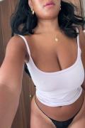 Curvy Black Girl Reveals Large Natural Breasts – Hot Homemade Tease - viral video poster