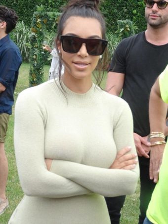 Kim Kardashian busty celebrity